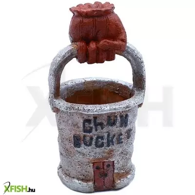 Szer-ber team veszélyes vödör akvárium dekoráció - 8x8x15cm (gu-344)