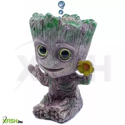 Szer-ber team baby groot buborékoló akvárium dekoráció - 8x6,5x12cm (gu-360a)