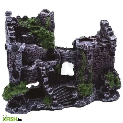szer-ber team várrom akvárium dekoráció - 19x6,5x14cm (gu-389)