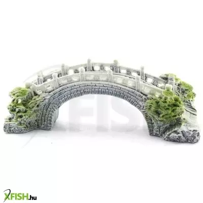 Szer-ber team lépcsős híd akvárium dekoráció - 26,5x10x8,5cm (gu-461)