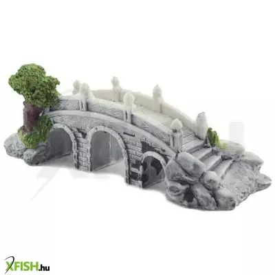 Szer-ber team sétálóhíd akvárium dekoráció - 25x8x8,5cm (gu-481)