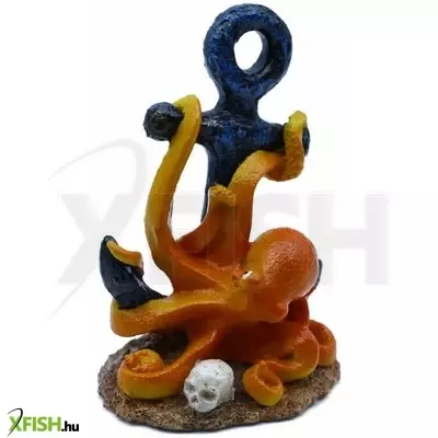 Szer-ber team polip akvárium dekoráció - 10x8x13,5cm (gu-744)