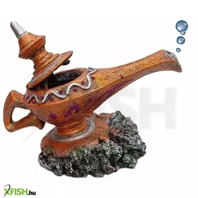 Szer-ber team csodalámpa buborékoló akvárium dekoráció - 13x9x10cm (gu-866)