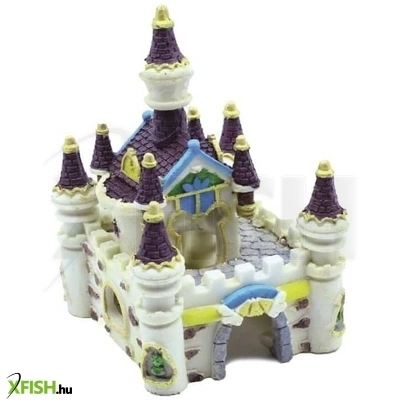 Szer-ber team mesevár akvárium dekoráció - 9,5x9,5x14cm (gu-870)