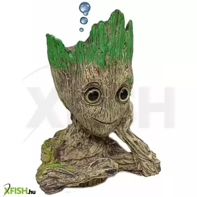 Szer-ber team baby groot buborékoló akvárium dekoráció - 11x8,5x14,5cm (gu-913)