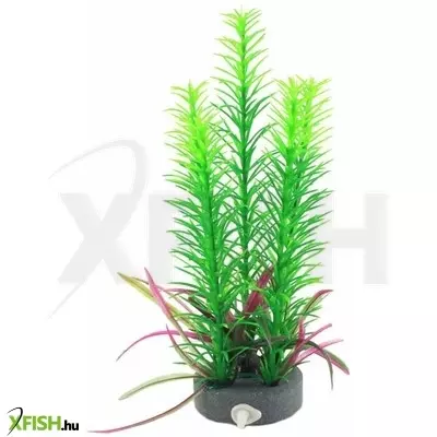 Szer-ber team műnövény akvárium dekoráció levegőporlasztóval 22cm (hb110)