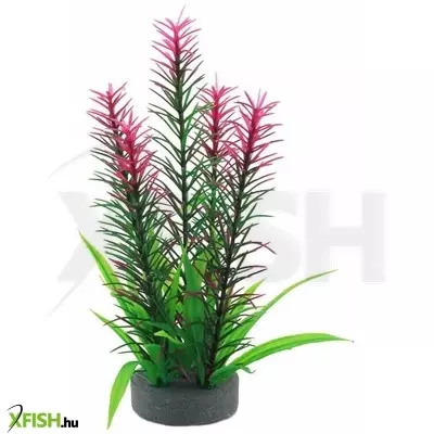 Szer-ber team műnövény akvárium dekoráció levegőporlasztóval 24cm (hb129)