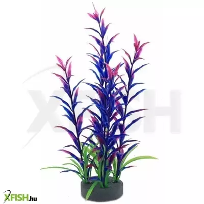 Szer-ber team műnövény akvárium dekoráció levegőporlasztóval 24cm (hb226)