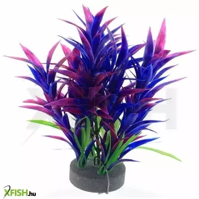 Szer-ber team műnövény akvárium dekoráció levegőporlasztóval 19cm (hb8126)