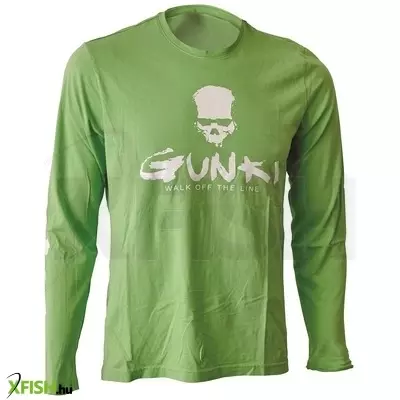 Gunki Hosszú Ujjú Póló Gunki Apple Green Xxl