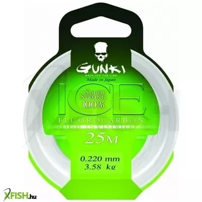 Gunki Gunki Fluorocarbone Ice Előkezsinór 20m 0,64mm 24,08Kg