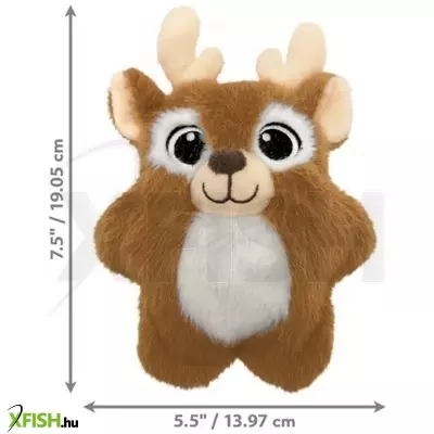 KONG Holiday Játék Snuzzle Rénszarvas S