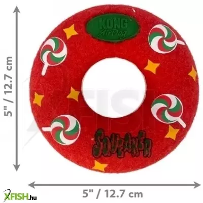 KONG Holiday Játék AirDog Squaker Fánk M