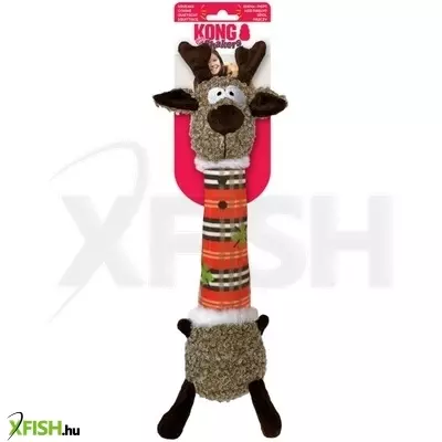 KONG Holiday Macskamentával Tölthető Rénszarvas Macskajáték
