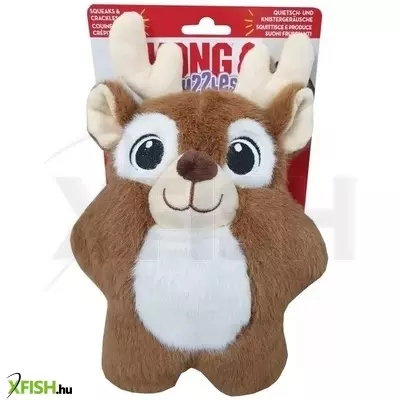 KONG Holiday Snuzzle Játék Rénszarvas M