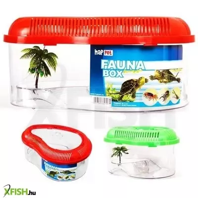 Happet műanyag tartály teknősnek 22x16x12,5cm