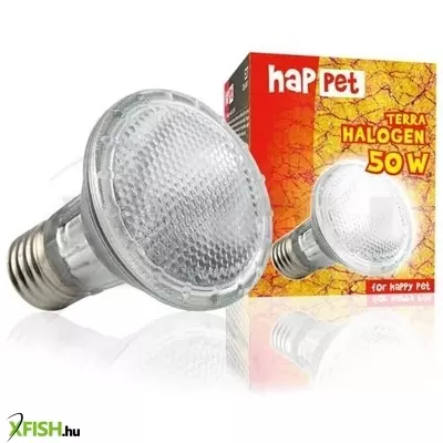 Happet terra halogen terrárium izzó - 50w e27