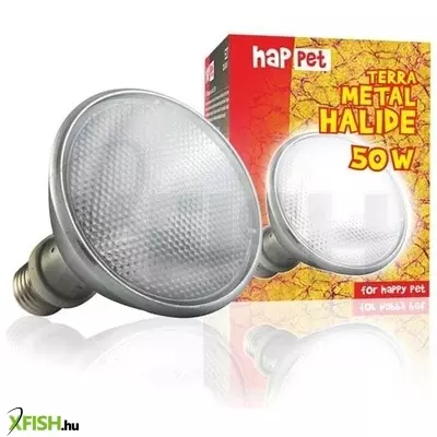 Happet terra 3in1 fémhalogén terrárium izzó - 50w e27