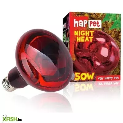 Happet night heat infravörös terrárium izzó e27 - 50w