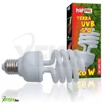 Happet uvb 5.0 energiatakarékos terrárium izzó - 26w e27