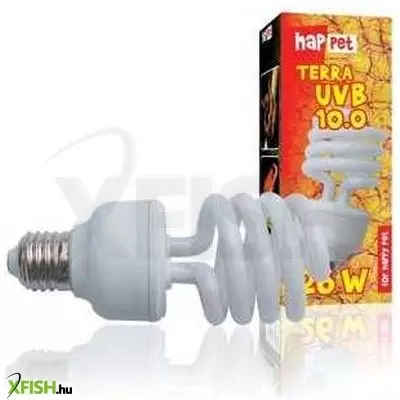 Happet uvb 10.0 energiatakarékos terrárium izzó - 26w e27