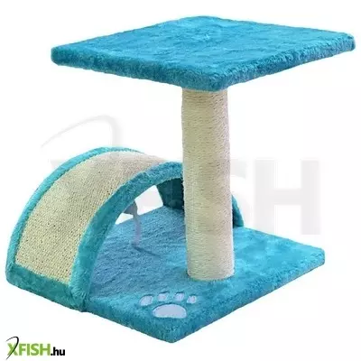 Happet d070 macskabútor kaparófával világoskék - 36x35x42cm