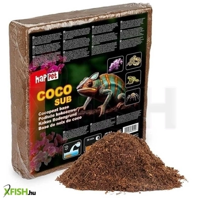Happet Coco Sub Kókuszrost Terrárium Aljzat 2000g