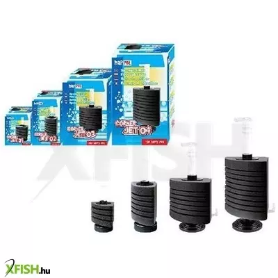 Happet corner-jet 2 álló akváriumi szivacsszűrő sarokba