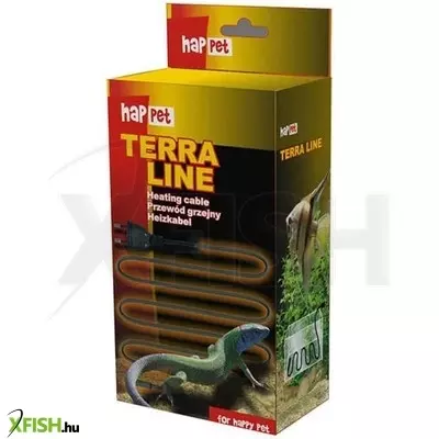 Happet terra line terráriumi talajfűtő kábel - 15w, 300cm