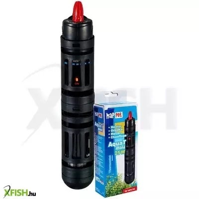 Happet aquat mini akváriumi automata fűtő védőtokkal 25w