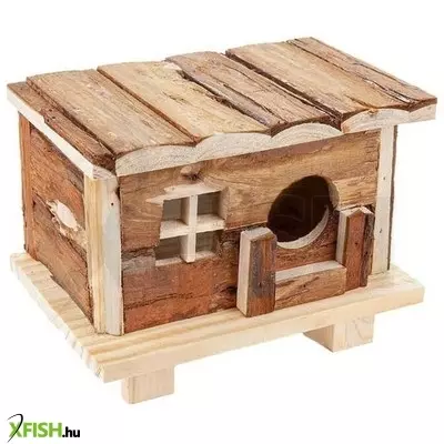Happet hörcsög faház levehető tetővel - 18x13x13,5cm