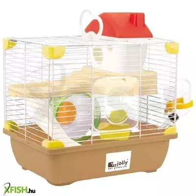 Happet gremi cozzy cottage M hörcsög ketrec kávé - 29*22*30cm