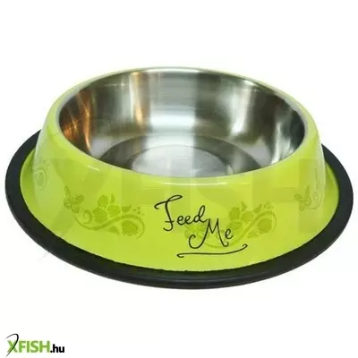 Happet gumiperemes fémtál sárga/mintás 2400 ml