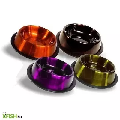 Happet fémtálka metálszínű