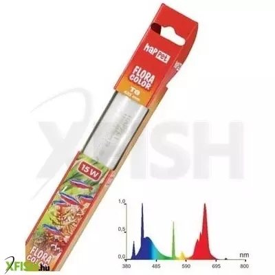Happet flora color t8 akvárium fénycső 18w / 589mm