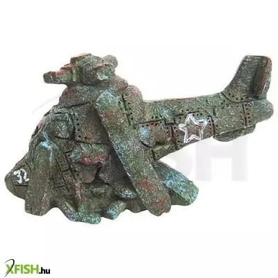 Helikopter akvárium dekoráció - r049 happet (6,5x3x3,5cm) - kifutó