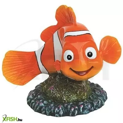 Némó akvárium dekoráció - r053 happet (9x6,5x8cm)