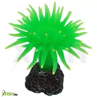 Korall akvárium dekoráció zöld - r082 happet (7x7x8cm)