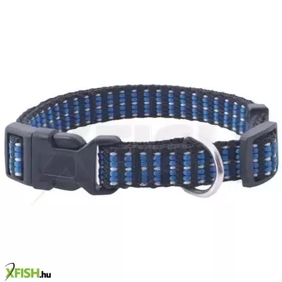 Happet kutya nyakörv L - fekete-kék kockás