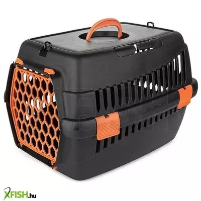 Happet teddy S kisállat szállító box - 50x33x33cm (narancs)