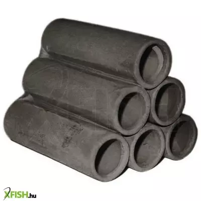 Happet kerámia csőpiramis garnéláknak, akváriumba, terráriumba - fekete (u935)