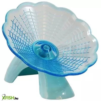 Happet futókorong odú talppal kis rágcsálóknak 16cm (kék)
