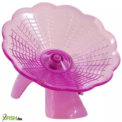 Happet futókorong odú talppal kis rágcsálóknak 16cm (lila)