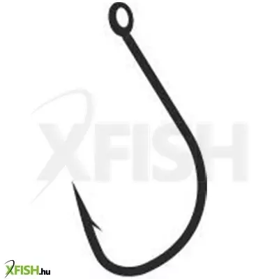 Hayabusa Hb300 Umitanago Ringed Black Nickel Pontyozó Horog 5-ös 10db/csomag