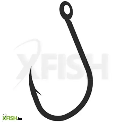 Hayabusa Hb400 Iseama Ringed Black Nickel Pontyozó Horog 8-as 10db/csomag