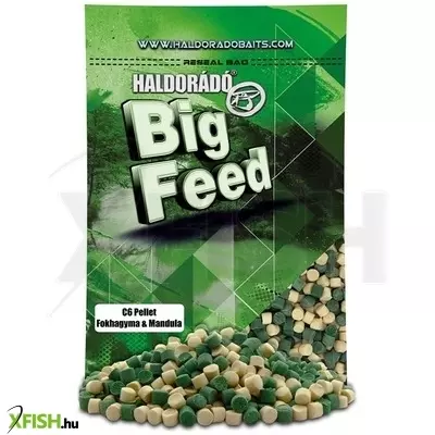 Haldorádó Big Feed etetőpellet- C6 Pellet - Fokhagyma & Mandula 700g 6mm
