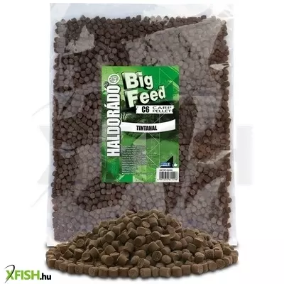Haldorádó Big Feed - C6 Pellet - Tintahal 2,5 Kg 6Mm