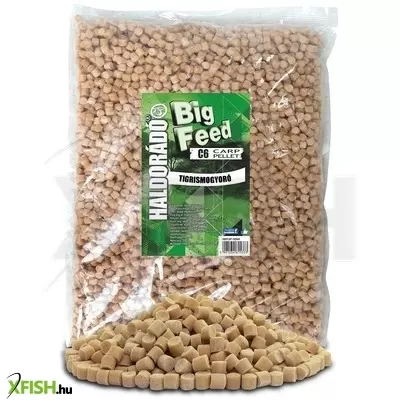 Haldorádó Big Feed etetőpellet - C6 Pellet - Tigrismogyoró 2,5 kg
