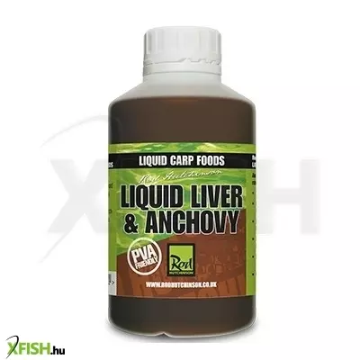 Rod Hutchinson Liquid Carp Food Liver Liquid & Anchovy 500Ml