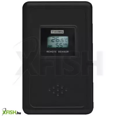 home hckk 04 külső jeladó hcw 21 és hcw 26 időjárás-állomásokhoz, 60 m hatótávolság, külső hőmérséklet és páratartalom-jeladó, lcd kijelző